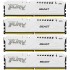 Пам'ять DDR5 128GB (4x32GB) 5600 MHz FURY Beast White Kingston Fury (ex.HyperX) KF556C40BWK4-128