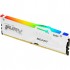 Пам'ять DDR5 16GB 5200 MHz FURY Beast White RGB Kingston Fury (ex.HyperX) KF552C40BWA-16