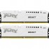 Пам'ять DDR5 32GB (2x16GB) 5200 MHz FURY Beast White Kingston Fury (ex.HyperX) KF552C40BWK2-32