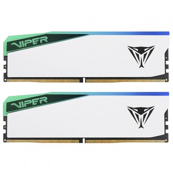 Пам'ять DDR5 32GB (2x16GB) 6200 MHz Viper Elite 5 RGB Patriot PVER532G62C42KW