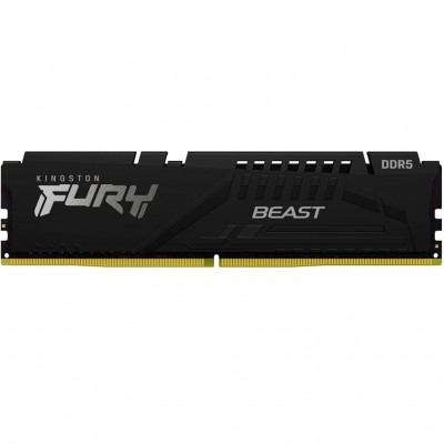 Пам'ять DDR5 32GB 5200 MHz Fury Beast Black Kingston Fury (ex.HyperX) KF552C40BB-32