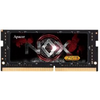 Пам'ять для ноутбука SO-DIMM 8GB/3200 DDR4 Apacer NOX Black (A4S08G32CLYBDAA-1)