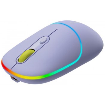 Мишка бездротова Canyon MW-22 Dual Band RGB Wireless Mountain Lavender (CNS-CMSW22ML)