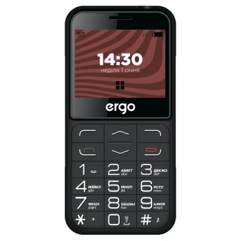 Мобільний телефон Ergo R231 Dual Sim Black