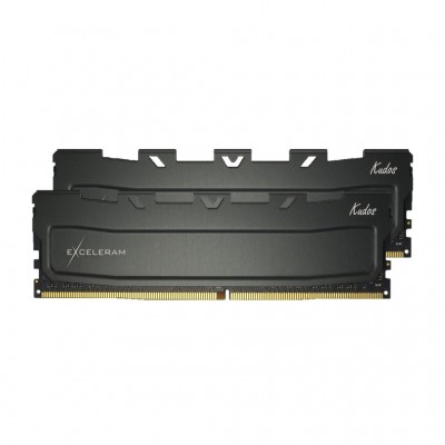 Пам'ять DDR4 32GB (2x16GB) 3200 MHz Black Kudos eXceleram EKBLACK4323216XD