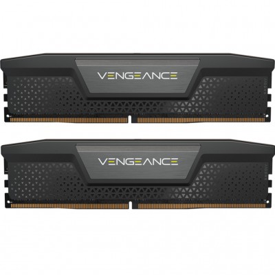 Пам'ять DDR5 48GB (2x24GB) 6000 MHz Vengeance Black CORSAIR CMK48GX5M2E6000C36