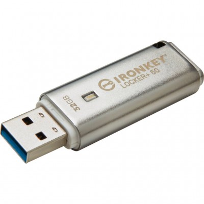 флеш USB 32GB IronKey Locker Plus 50 AES Encrypted USB 3.2 (IKLP50/32GB)
