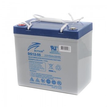 Батарея для ДБЖ Ritar GEL DG12-55 12V-55Ah (DG12-55)