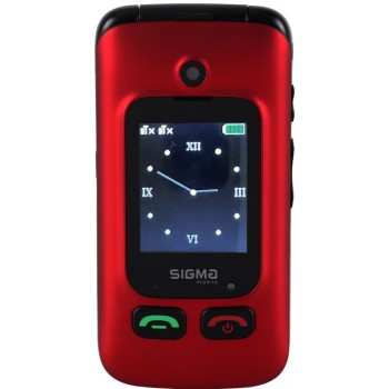 Мобільний телефон Sigma mobile Comfort 50 Shell Duo Type-C Dual Sim Red/Black (4827798212516)