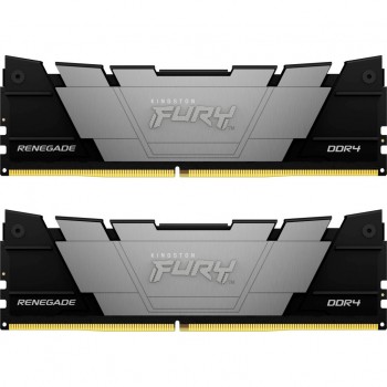 Пам'ять DDR4 16GB (2x8GB) 4266 MHz RenegadeBlack Kingston Fury (ex.HyperX) KF442C19RB2K2/16
