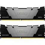 Пам'ять DDR4 64GB (2x32GB) 3600 MHz Renegade Black Kingston Fury (ex.HyperX) KF436C18RB2K2/64
