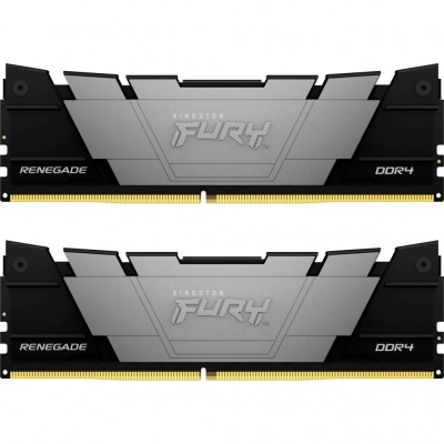 Пам'ять DDR4 64GB (2x32GB) 3600 MHz Renegade Black Kingston Fury (ex.HyperX) KF436C18RB2K2/64