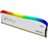 Пам'ять DDR4 8GB 3600 MHz Beast White RGB SE Kingston Fury (ex.HyperX) KF436C17BWA/8