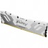 Пам'ять DDR5 16GB 6000 MHz Renegade White XMP Kingston Fury (ex.HyperX) KF560C32RW-16