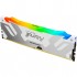 Пам'ять DDR5 16GB 7200 MHz Renegade RGB White XMP Kingston Fury (ex.HyperX) KF572C38RWA-16