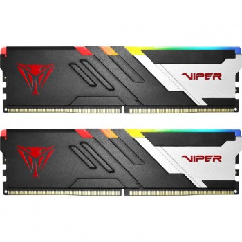 Пам'ять DDR5 32GB (2x16GB) 6400 MHz Viper Venom RGB Patriot PVVR532G640C32K