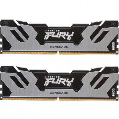 Пам'ять DDR5 32GB (2x16GB) 6800 MHz Renegade Silver XMP Kingston Fury (ex.HyperX) KF568C36RSK2-32