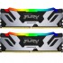 Пам'ять DDR5 32GB (2x16GB) 7200 MHz Renegade RGB XMP Kingston Fury (ex.HyperX) KF572C38RSAK2-32