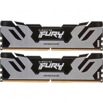 Пам'ять DDR5 32GB 8000 MHz Renegade Silver XMP Kingston Fury (ex.HyperX) KF580C38RSK2-32