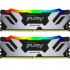 Пам'ять DDR5 64GB (2x32GB) 6400 MHz Renegade RGB XMP Kingston Fury (ex.HyperX) KF564C32RSAK2-64