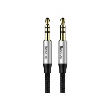 Аудіо-кабель (jack 3.5мм-M/jack 3.5мм-M) 1.0m Baseus (CAM30-BS1)