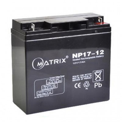 Батарея для ДБЖ Matrix 12V 17AH (NP17-12)