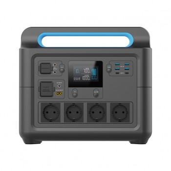 Зарядна станція PowerPlant HS1000 1228Wh, 1800W (PB930845)