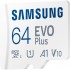 Карта пам'яті SD Miсro-SDXC memory card 64GB C10 UHS-I R130MB/s Evo Samsung (MB-MC64KA/EU)