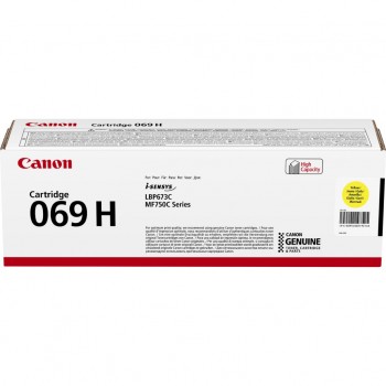 Картридж 069H Yellow 5.5K (5095C002) Canon