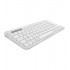 Клавiатура Logitech Pebble Keys 2 K380s White (920-011852)