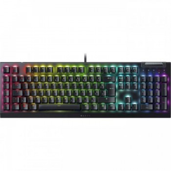 Клавіатура Razer BlackWidow V4 X Yellow Switch RU Black (RZ03-04702500-R3R1)