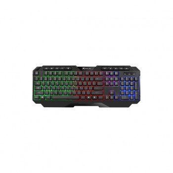 Клавіатура XTRIKE ME KB-306 LED USB UA Black (KB-306UA)