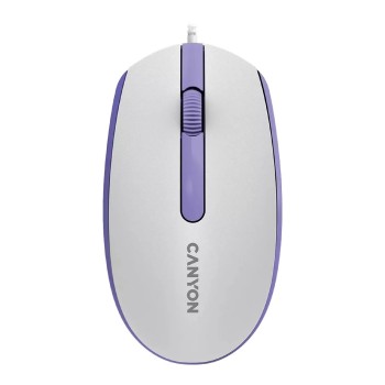 Миша Canyon M-10 USB White Lavender (CNE-CMS10WL)