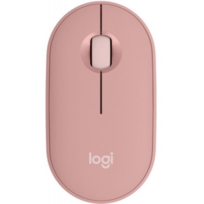 Мишка бездротова Logitech Pebble Mouse 2 M350s Rose (910-007014)