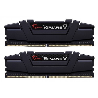 Пам'ять DDR4 8GB (2x4GB) 3200 MHz RIPJAWS V Black G.Skill F4-3200C16D-8GVKB