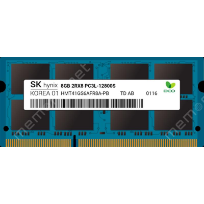 Пам'ять для ноутбука SO-DIMM 8GB/1600 DDR3L Hynix (HMT41GS6AFR8A-PB)