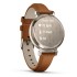 Смарт-годинник Garmin Lily 2 Classic, Cream Gold/Tan (010-02839-02)
