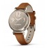 Смарт-годинник Garmin Lily 2 Classic, Cream Gold/Tan (010-02839-02)