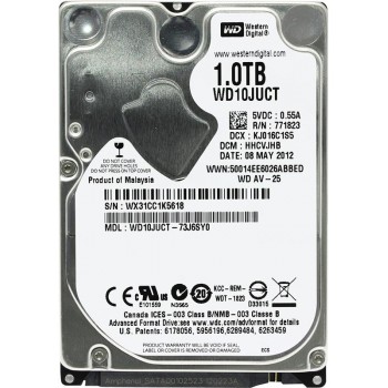 Жорсткий Диск 2.5" 1TB Western Digital (# WD10JUCT #) Refurbished(вІдновлений
