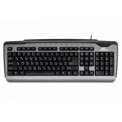 Клавіатура Frime Classic Keyboard Black-Silver USB (FKBB0323)