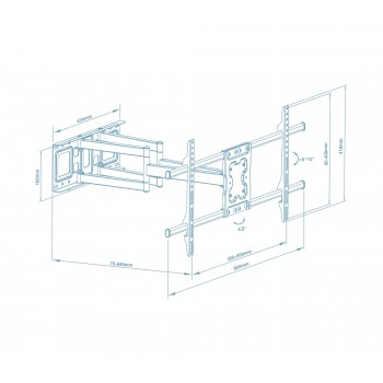 Кронштейн Walfix R-614B