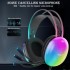 Навушники Aula S505 RGB Transparent Gaming Headset Black (6948391235479)