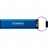флеш USB 3.2 16GB Kingston IronKey Keypad 200 Type-A Blue (IKKP200/16GB)