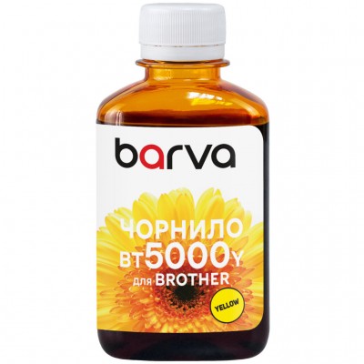 Чорнило Barva Brother BT5000 180 мл Y (BBT5000Y-756)