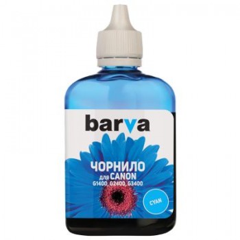 Чорнило Barva CANON GI-490 90г CYAN (G490-508)