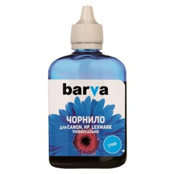 Чорнило Barva CANON/HP/Lexmark Universal №4 CYAN 90г (CU4-472)