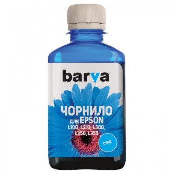Чорнило Barva EPSON L100/L210/L300/L350/L355 180г (T6642) CYAN (L100-401)