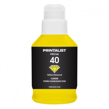 Чорнило Printalist Canon GI-40 для G5040/G6040 190г Yellow (PL40Y)