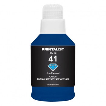 Чорнило Printalist Canon GI-41 для Pixma G2420/3420 190г Cyan (PL41C)