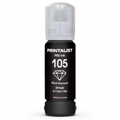 Чорнило Printalist Epson L7160/7180 70г Black Pigment (PL105BP)